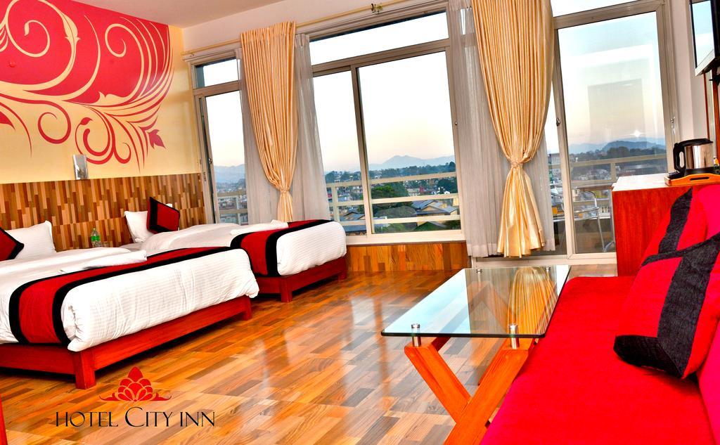 Hotel City Inn - Mountain View Покхара Экстерьер фото