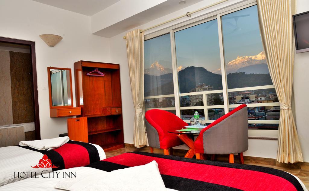 Hotel City Inn - Mountain View Покхара Экстерьер фото