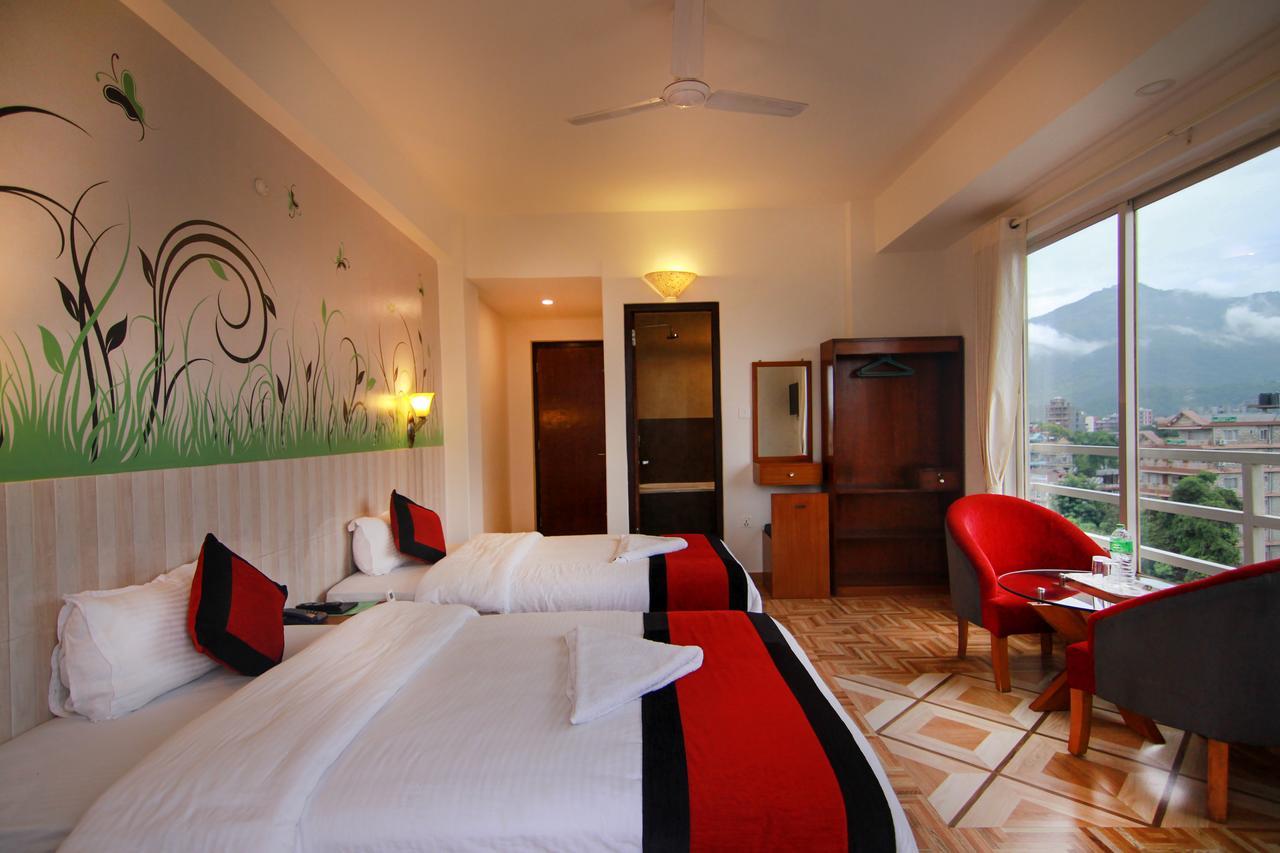 Hotel City Inn - Mountain View Покхара Экстерьер фото